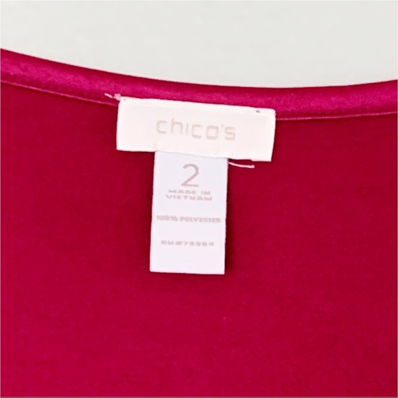 CHICO’s Stretchy Shell Floating Layers Top - Picture 3 of 6